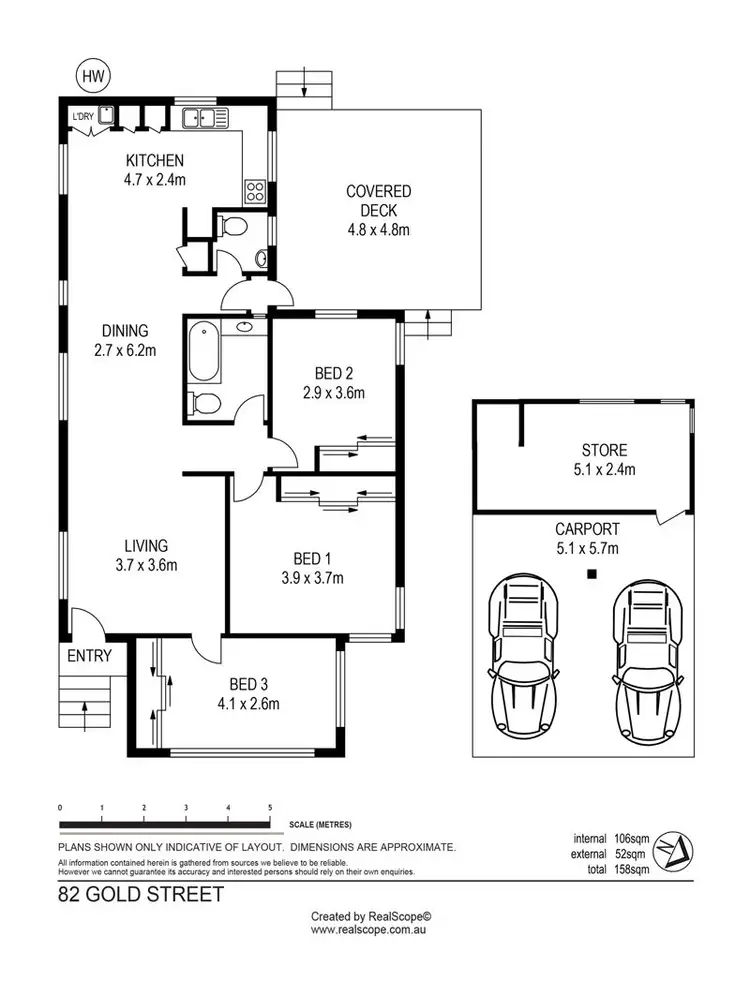 Floorplan of Homely house listing, 82 Gold Street, Banyo QLD 4014