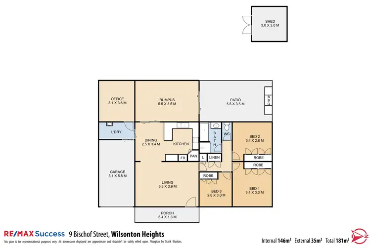 Floorplan of Homely house listing, 9 Bischof Street, Wilsonton Heights QLD 4350