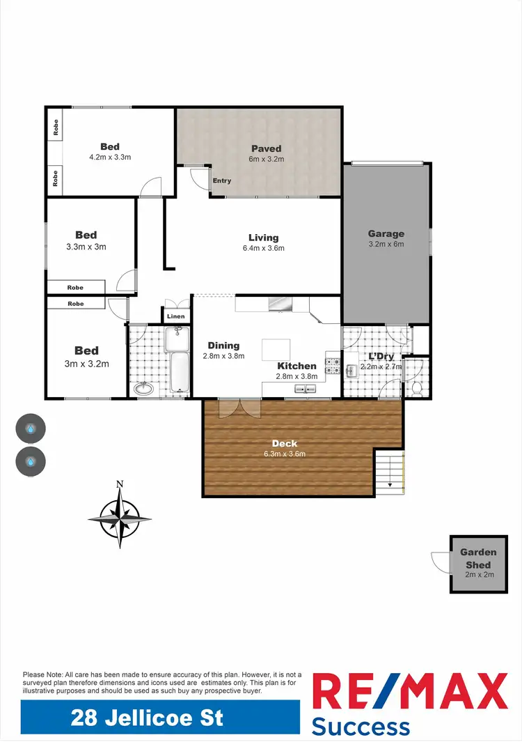 Floorplan of Homely house listing, 28 Jellicoe Street, Mount Lofty QLD 4350
