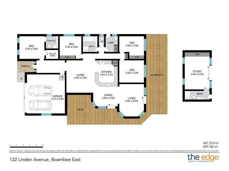Floorplan of Homely house listing, 122 Linden Avenue, Boambee East NSW 2452