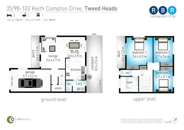 Floorplan of Homely unit listing, 35/98-102 Keith Compton Drive, Tweed Heads NSW 2485
