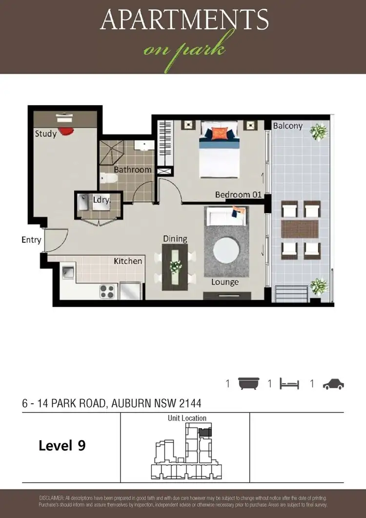 Floorplan of Homely apartment listing, 147/6-14 Park rd, Auburn NSW 2144