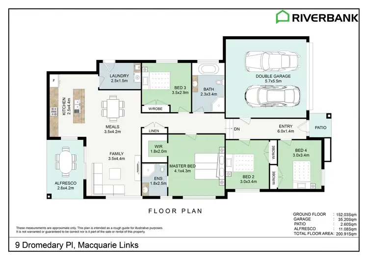 Floorplan of Homely house listing, 9 Dromedary Pl, Macquarie Links NSW 2565