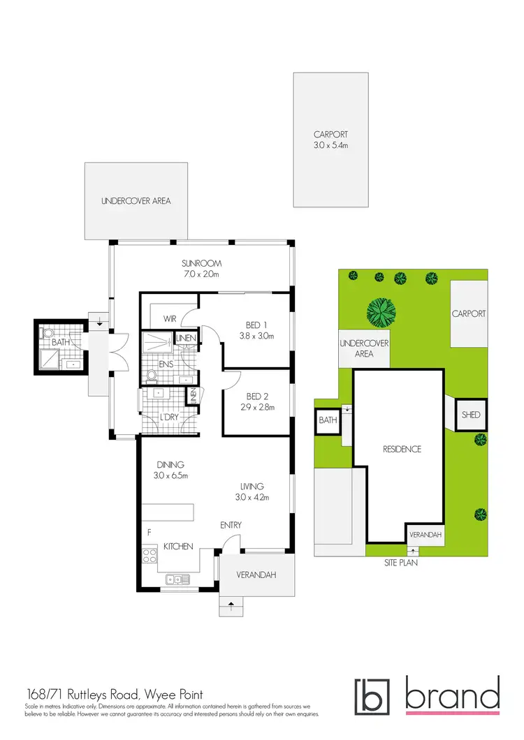 Floorplan of Homely house listing, 168/71 Ruttleys Road, Wyee Point NSW 2259