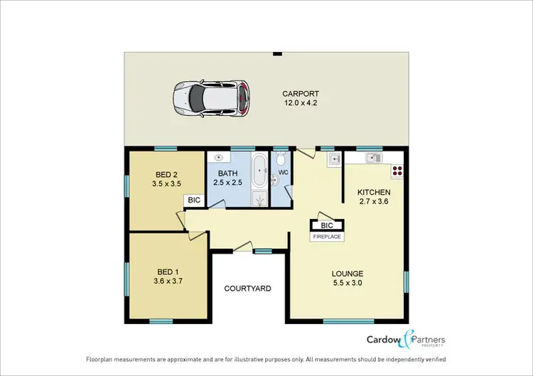 Floorplan of Homely rural property listing, 691 Promised Land Road, Bellingen NSW 2454