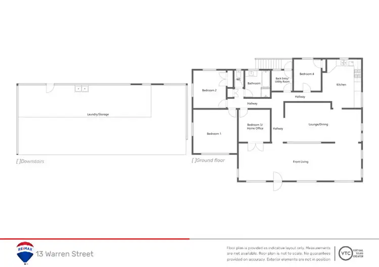 Floorplan of Homely house listing, 13 Warren Street, West Gladstone QLD 4680
