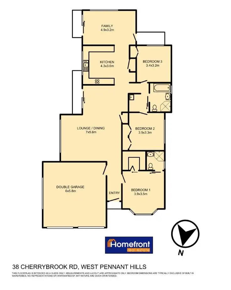 Floorplan of Homely house listing, 38a Cherrybrook Road, West Pennant Hills NSW 2125