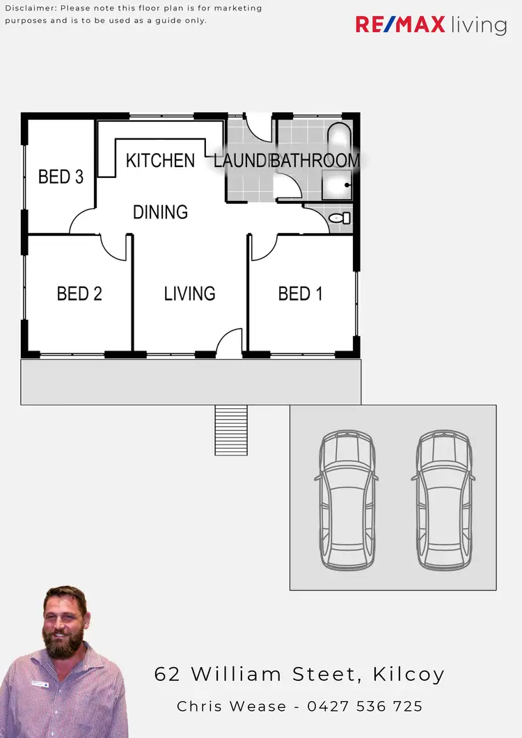 Floorplan of Homely house listing, 62 William Street, Kilcoy QLD 4515