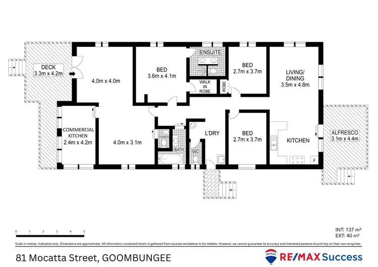 Floorplan of Homely house listing, 81 Mocatta Street, Goombungee QLD 4354