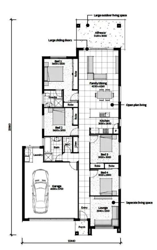 Floorplan of Homely house listing, 7 Bell Street, Silkstone QLD 4304