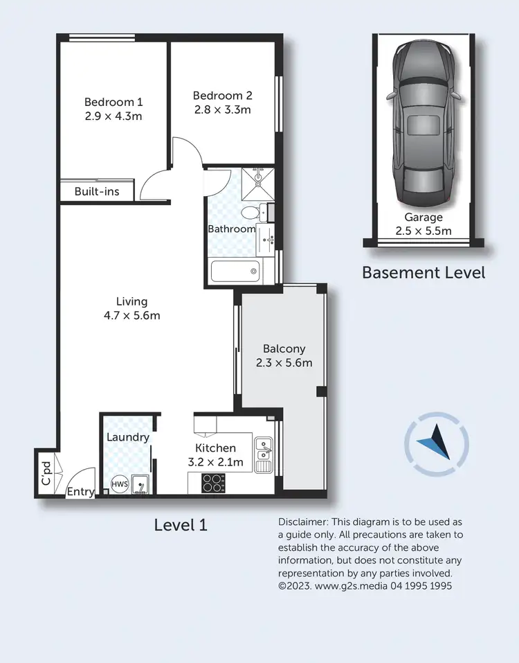 Floorplan of Homely apartment listing, 25/35-39 Fontenoy Road, Macquarie Park NSW 2113