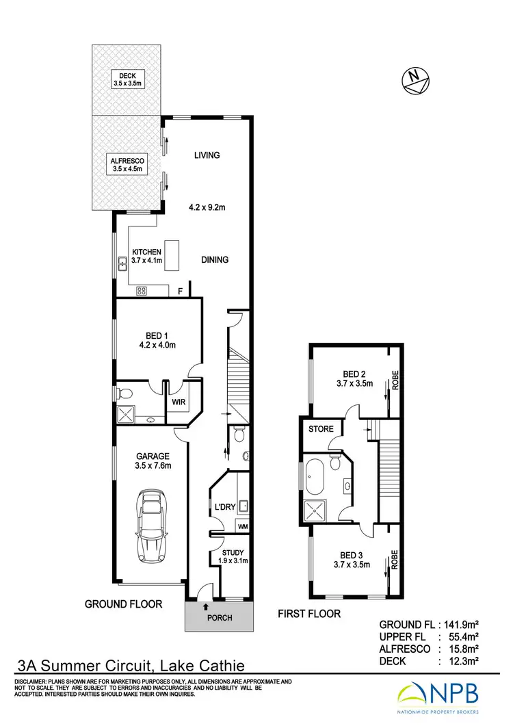Floorplan of Homely house listing, 3A Summer Circuit, Lake Cathie NSW 2445