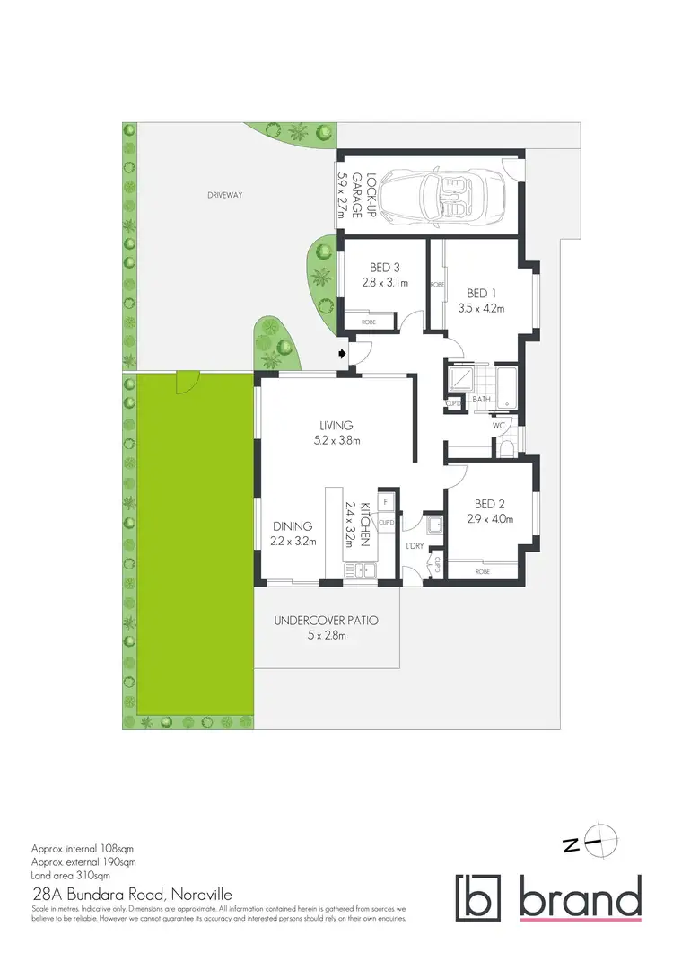 Floorplan of Homely house listing, 28A Bundara Road, Noraville NSW 2263