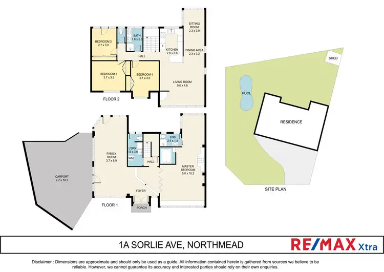 Floorplan of Homely house listing, 1A Sorlie Avenue, Northmead NSW 2152