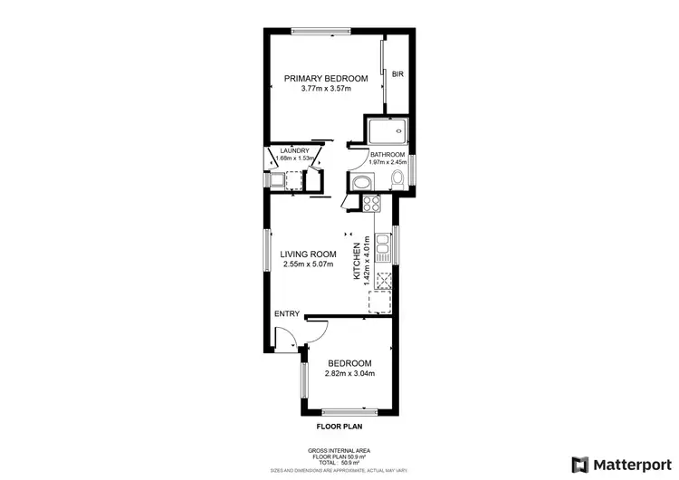 Floorplan of Homely house listing, 25/73-75 Butler Street, Deniliquin NSW 2710