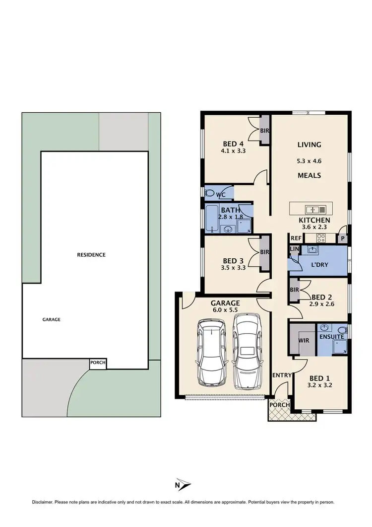 Floorplan of Homely house listing, 5 Leane Way, Mickleham VIC 3064