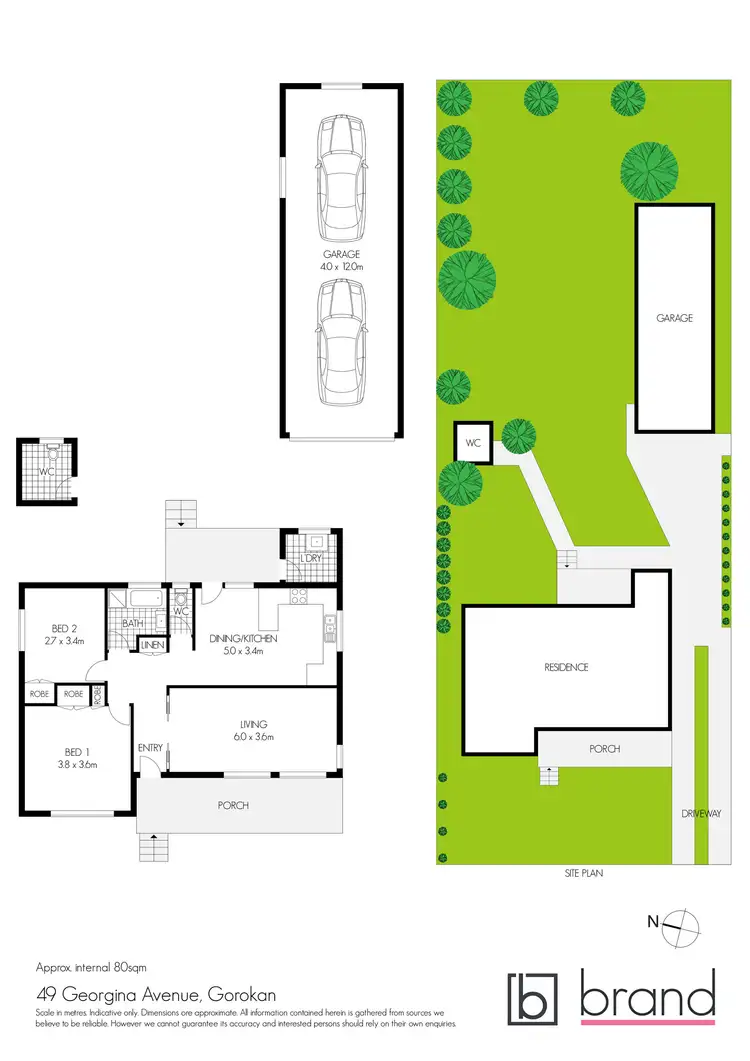 Floorplan of Homely house listing, 49 Georgina Avenue, Gorokan NSW 2263