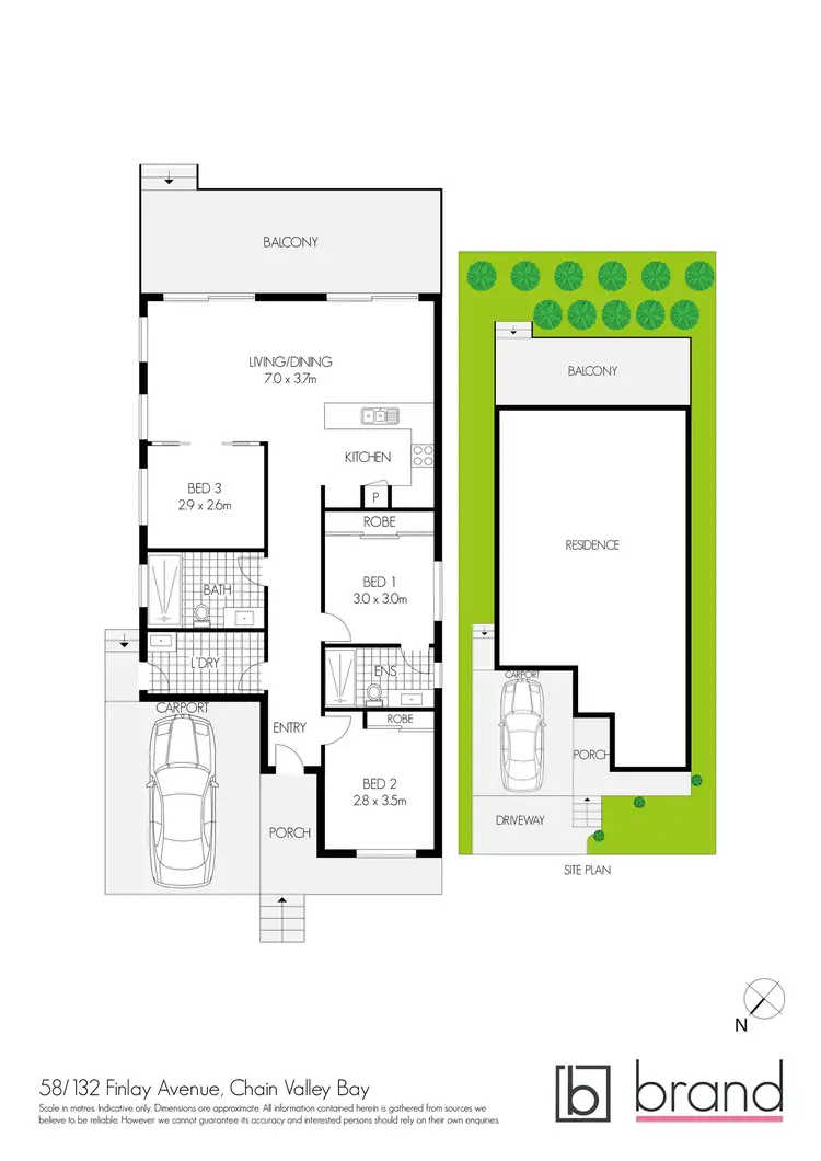 Floorplan of Homely house listing, 58/132 Findlay Avenue, Chain Valley Bay NSW 2259