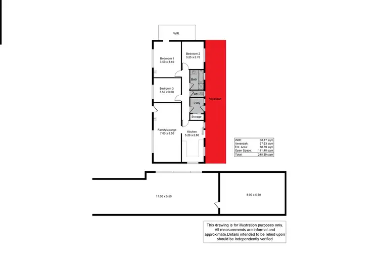 Floorplan of Homely house listing, 45 Germantown Road, Two Wells SA 5501