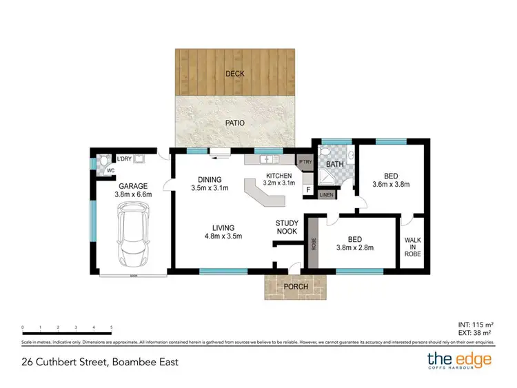 Floorplan of Homely house listing, 26 Cuthbert Street, Boambee East NSW 2452