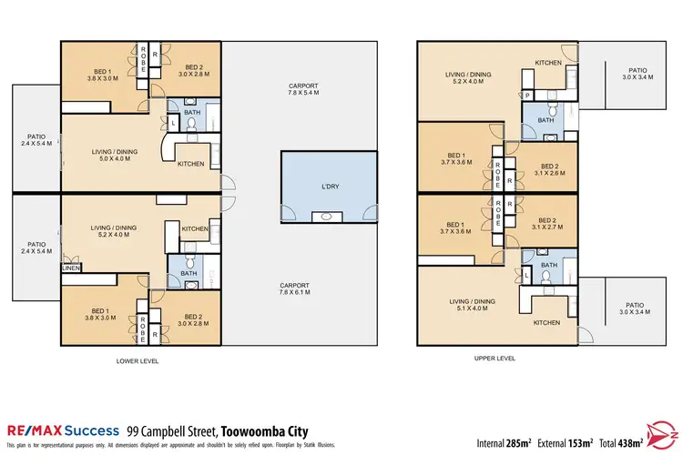 Floorplan of Homely block of units listing, 99 Campbell Street, Toowoomba City QLD 4350