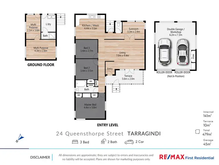 Floorplan of Homely house listing, 24 Queensthorpe St, Tarragindi QLD 4121