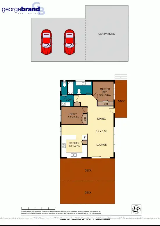 Floorplan of Homely house listing, 122 Brittania Drive (DO NOT USE), Watanobbi NSW 2259