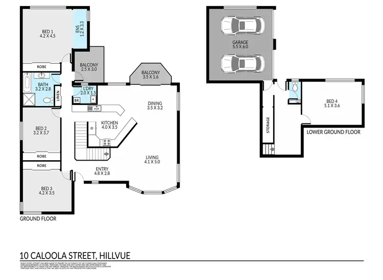 Floorplan of Homely house listing, 10 Caloola Street, Tamworth NSW 2340