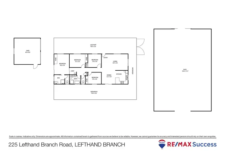 Floorplan of Homely rural property listing, 225 Lefthand Branch Road, Lefthand Branch QLD 4343