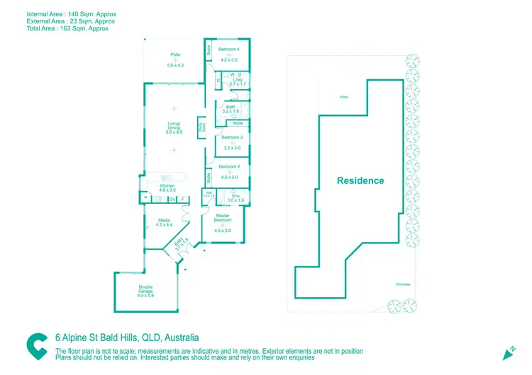 Floorplan of Homely house listing, 6 Alpine Street, Bald Hills QLD 4036