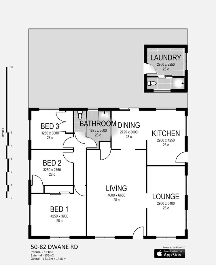 Floorplan of Homely rural property listing, 50-82 Dwane Road, Delaneys Creek QLD 4514