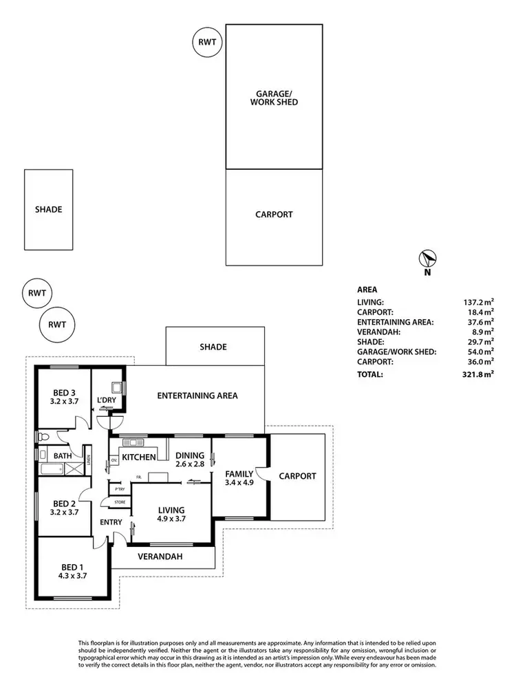 Floorplan of Homely house listing, 16 Ritter Street, Murray Bridge SA 5253