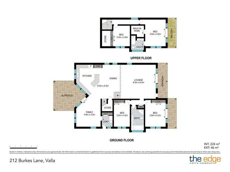 Floorplan of Homely rural property listing, 212 Burkes Lane, Valla NSW 2448