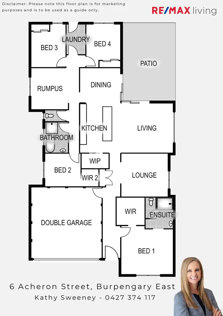 Floorplan of Homely house listing, 6 Acheron Street, Burpengary East QLD 4505