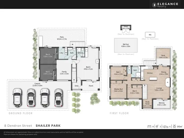 Floorplan of Homely house listing, 8 Dendron Street, Shailer Park QLD 4128