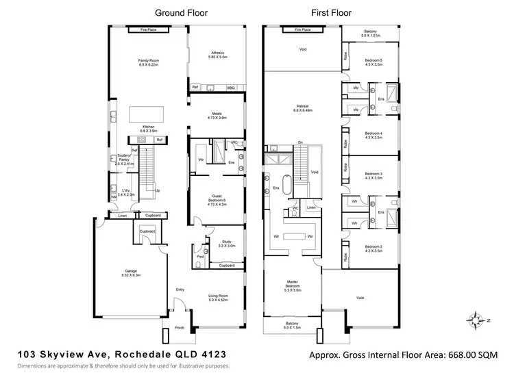 Floorplan of Homely house listing, 103 Skyview Avenue, Rochedale QLD 4123