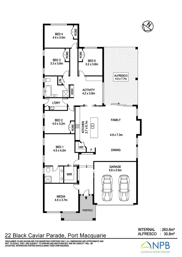 Floorplan of Homely house listing, 22 Black Caviar, Port Macquarie NSW 2444