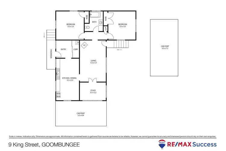 Floorplan of Homely house listing, 9 King Street, Goombungee QLD 4354