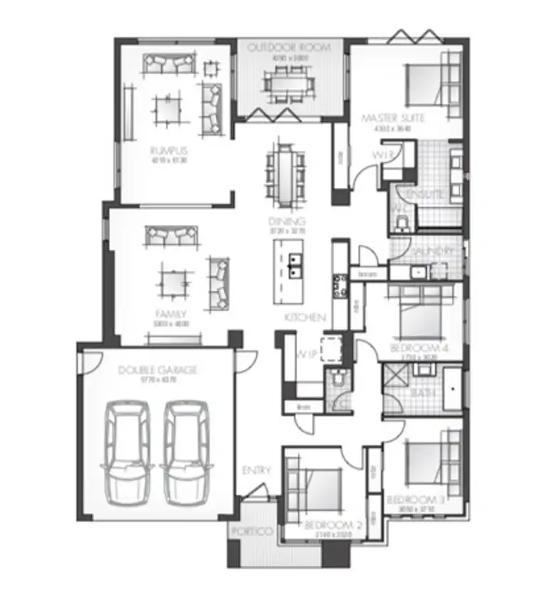 Floorplan of Homely house listing, 18 Tranquility Way, Palmview QLD 4553