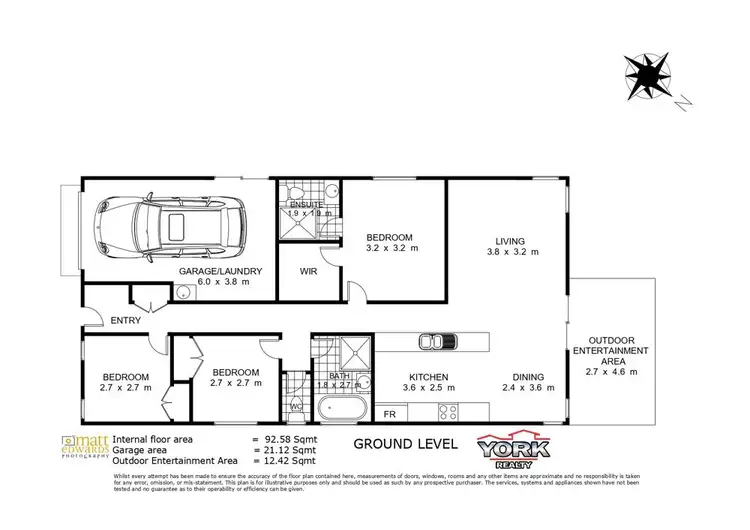 Floorplan of Homely house listing, 10 Flynn Street (10 McCowage St), Harlaxton QLD 4350