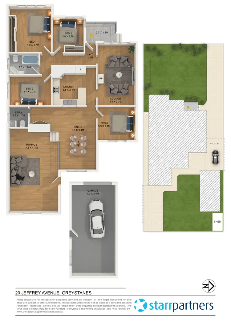 Floorplan of Homely house listing, 20 Jeffrey Avenue, Greystanes NSW 2145