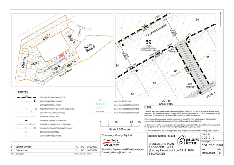 Floorplan of Homely land listing, 75 Janggal Janggal Road (Lot 89 Bellbird Estate), Nambucca Heads NSW 2448