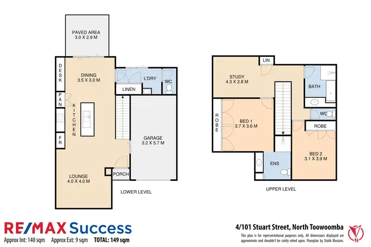 Floorplan of Homely unit listing, 4/101 Stuart Street, North Toowoomba QLD 4350