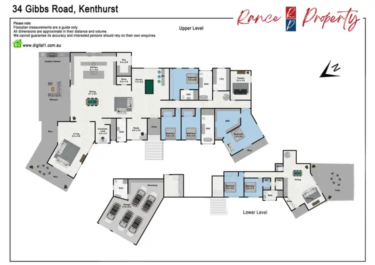 Floorplan of Homely house listing, 34 Gibbs Road, Kenthurst NSW 2156