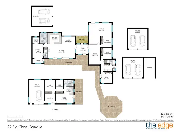 Floorplan of Homely house listing, 27 Fig Close, Bonville NSW 2450