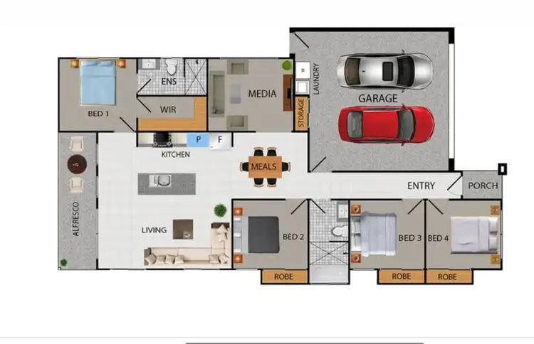 Floorplan of Homely house listing, 98 William Boulevard, Pimpama QLD 4209