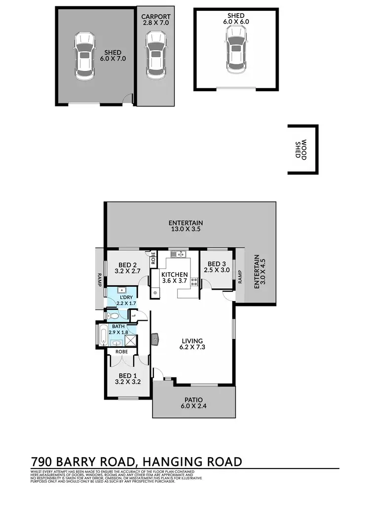 Floorplan of Homely house listing, 790 Barry Road, Tamworth NSW 2340