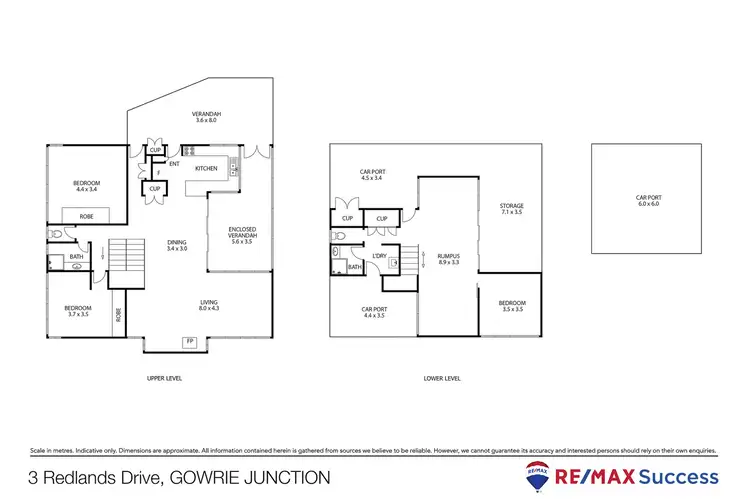 Floorplan of Homely rural property listing, 3 Redlands Drive, Gowrie Junction QLD 4352