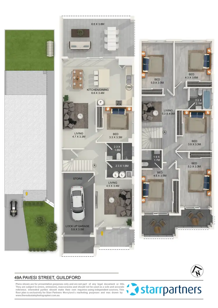 Floorplan of Homely house listing, 49a Pavesi Street, Guildford NSW 2161
