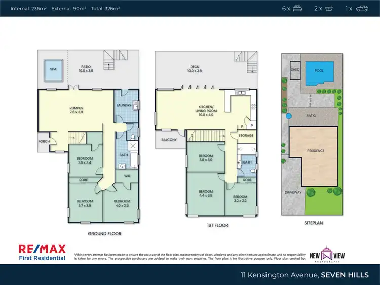Floorplan of Homely house listing, 11 Kensington Avenue, Seven Hills QLD 4170